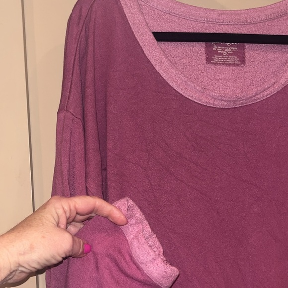 Pajamagram mauve pajama top only size medium / preowned - Picture 3 of 5